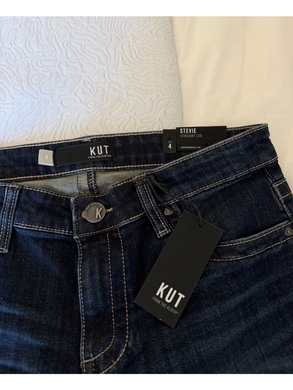 Kut Denim Stevie Straight Leg Jeans - Picture 2 of 3